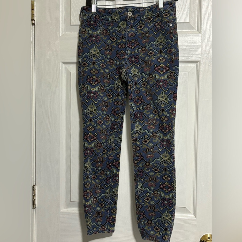 Anthropologie Pilcro And The Letterpress High-Rise Skinny Corduroy Jeans Sz 26
